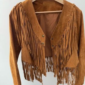 Fringe Suede Jacket